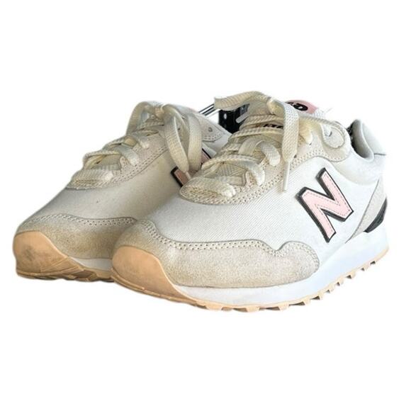 Unisex New Balance WL515CT3 Suede Athletic Sneaker Shoes Size W6.5 White - Picture 2 of 6